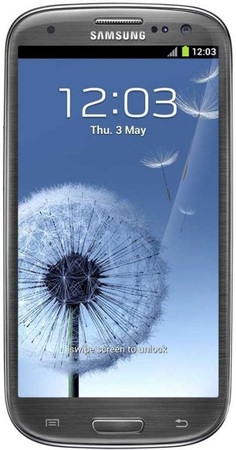 Смартфон Samsung Galaxy S3 GT-I9300 16Gb Titanium grey - Приморско-Ахтарск